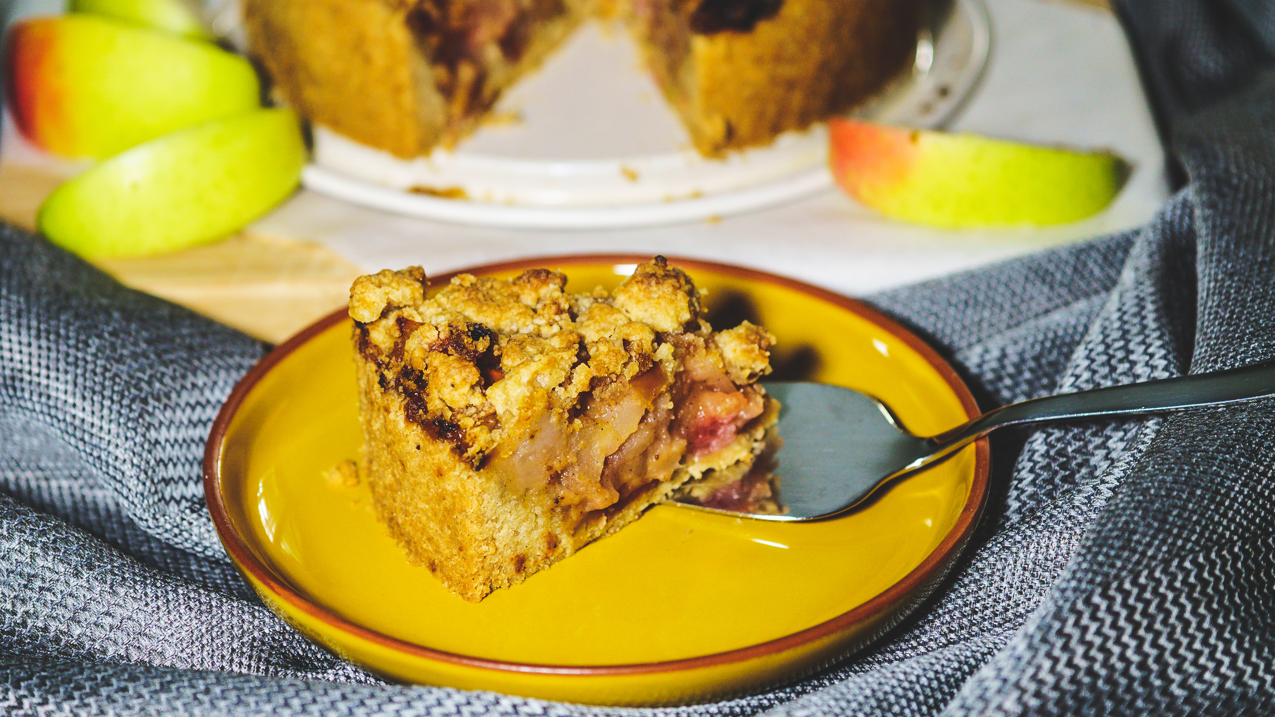 Apfelkuchen mit Streusel