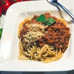 Bolognese aus roten Linsen