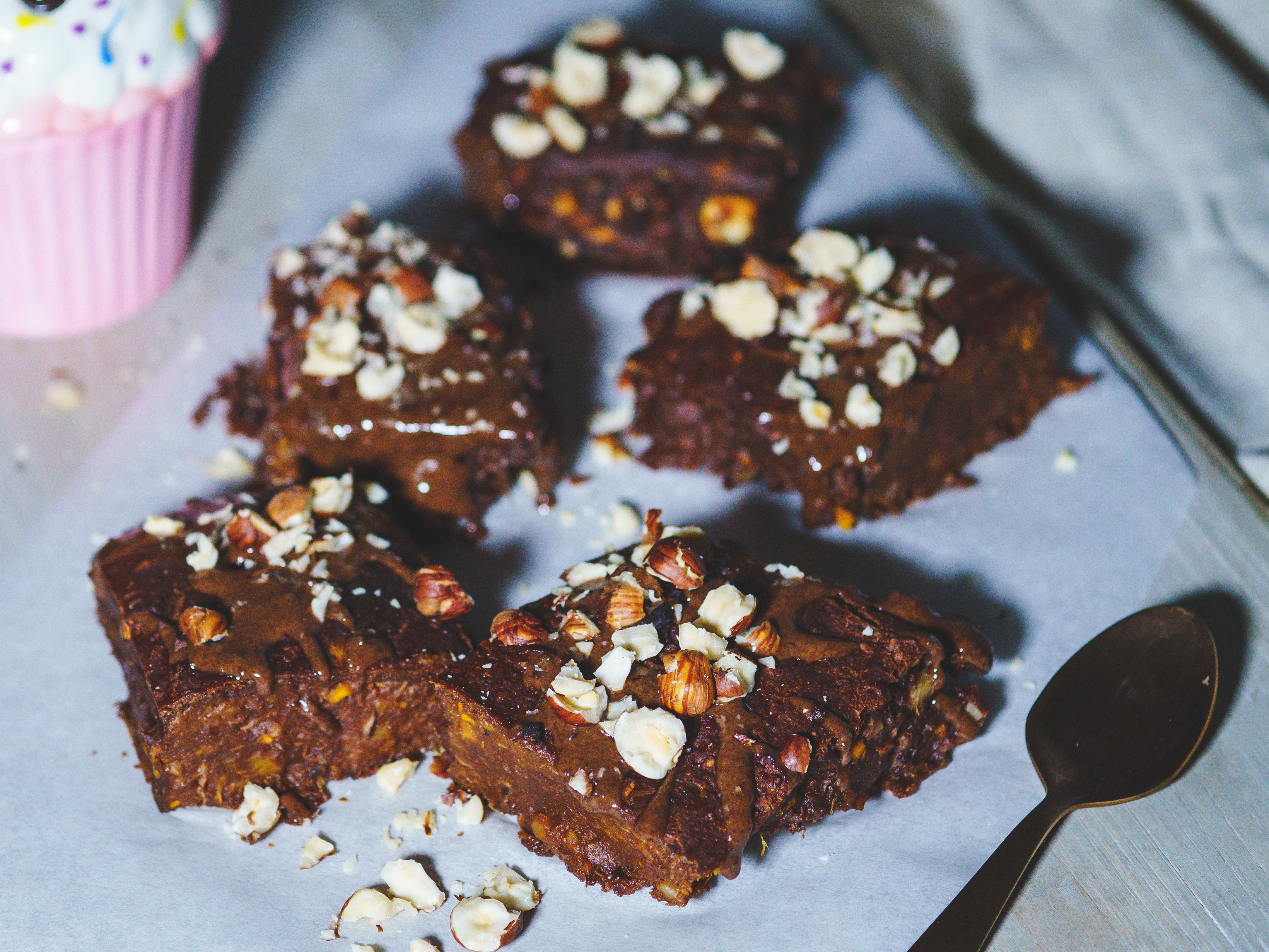 Brownie mit Süßkartoffel