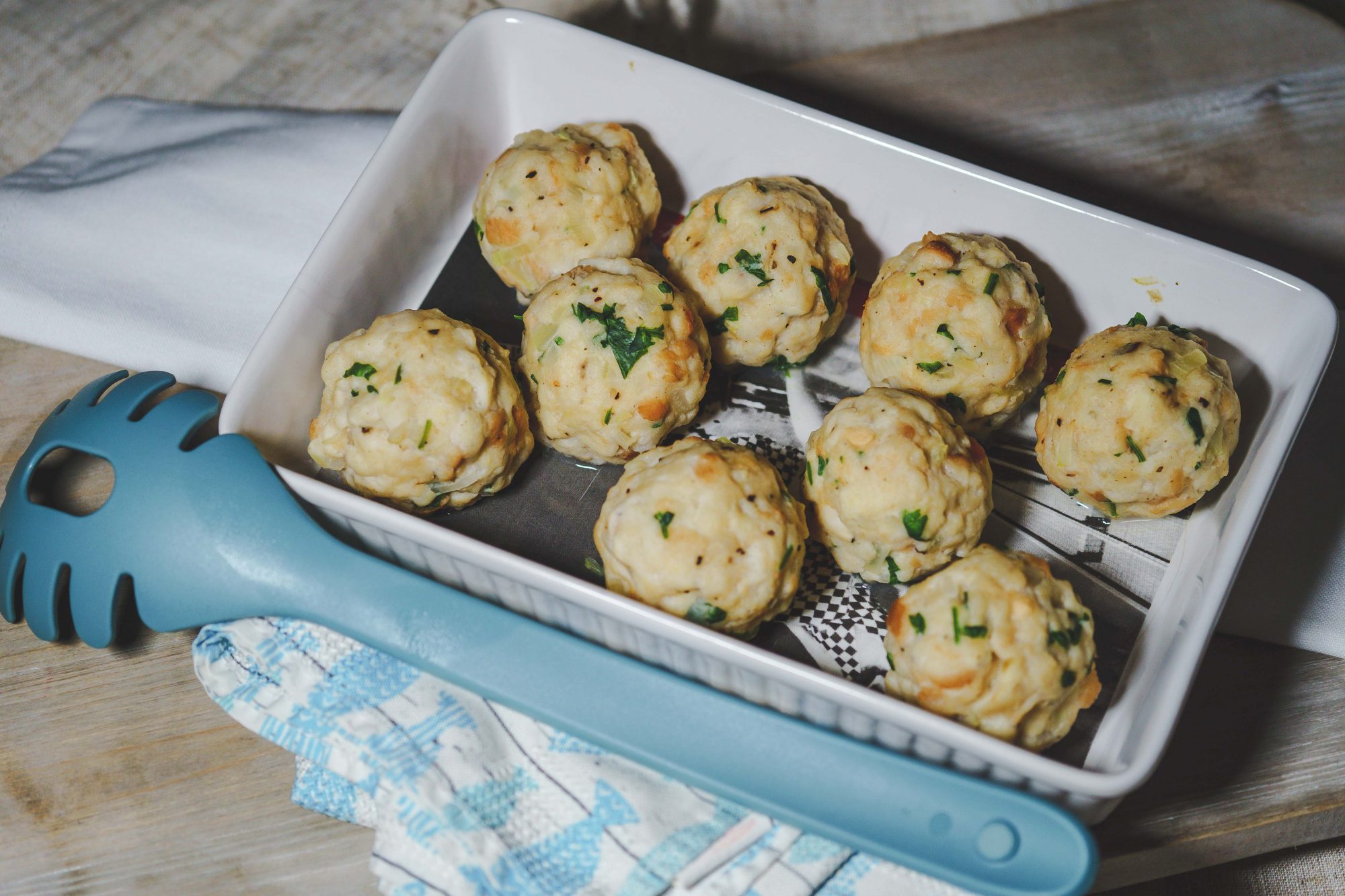 Vegane Semmelknödel